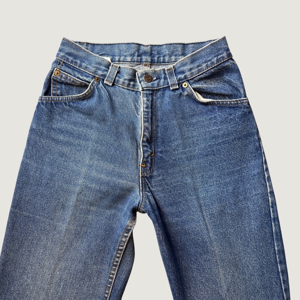 Vintage Levi's Jeans Womens 9 26068-0214 Blue Straight Leg Mid Rise USA 70s